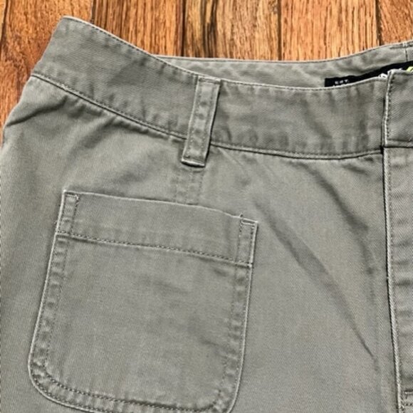 DKNY Women's Pants Size 8 Beige Khaki Straight Leg Long Excellent Condition - Picture 3 of 5